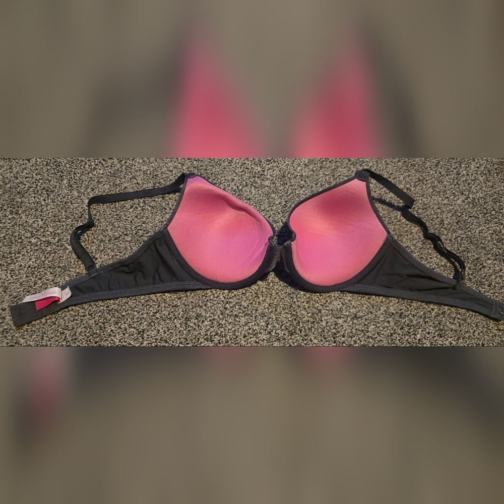 Victoria's Secret push-up bra, from Very Sexy demi line Gray satin Size 36C - Picture 4 of 8